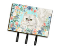 Persian Spring Flowers Leash or Key Holder Wall Hooks, Coat Rack Wall Mount, for Hanging Keys, Towels, Aprons, Leashes