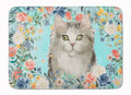 Ragamuffin Spring Flowers Memory Foam Kitchen Mat Machine Washable Anti-Fatigue Cushion Comfort Bath or Kitchen Rug
