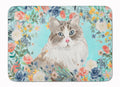 Siberian Spring Flowers Memory Foam Kitchen Mat Machine Washable Anti-Fatigue Cushion Comfort Bath or Kitchen Rug