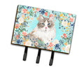 Siberian Spring Flowers Leash or Key Holder Wall Hooks, Coat Rack Wall Mount, for Hanging Keys, Towels, Aprons, Leashes