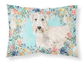 Wheaten Terrier Standard Pillowcase Lightweight Super Soft Easy Care Decorative Artwork Pillowcase, Standard