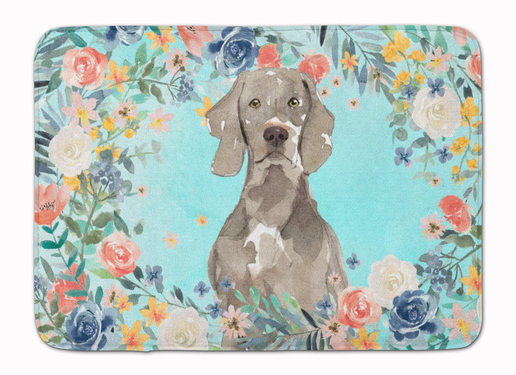 Weimaraner Memory Foam Kitchen Mat Machine Washable Anti-Fatigue Cushion Comfort Bath or Kitchen Rug