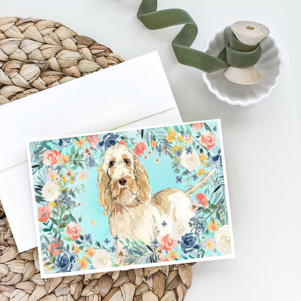 Spinone Italiano Greeting Cards Pack of 8 Blank Cards with Envelopes Whimsical A7 Size 5x7
