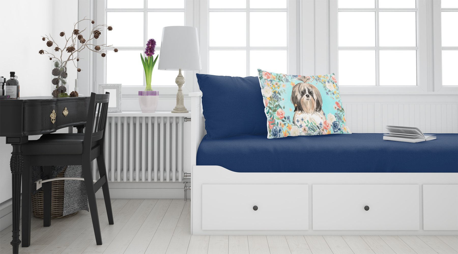 Shih Tzu Standard Pillowcase Lightweight Super Soft Easy Care Decorative Artwork Pillowcase, Standard