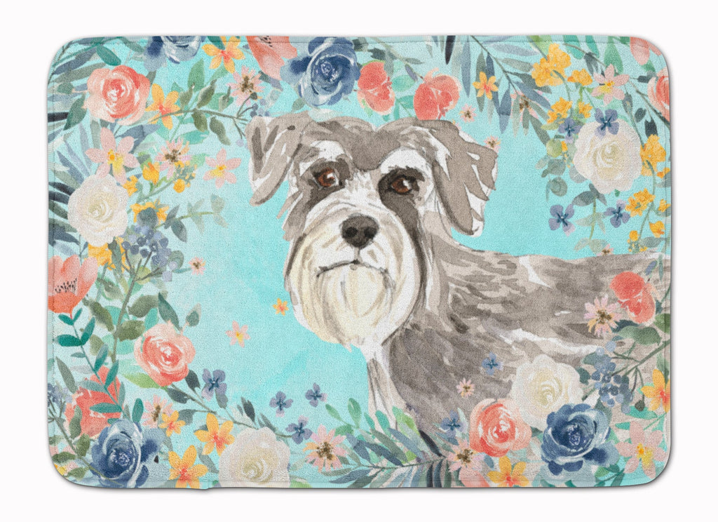 Schnauzer #1 Memory Foam Kitchen Mat Machine Washable Anti-Fatigue Cushion Comfort Bath or Kitchen Rug