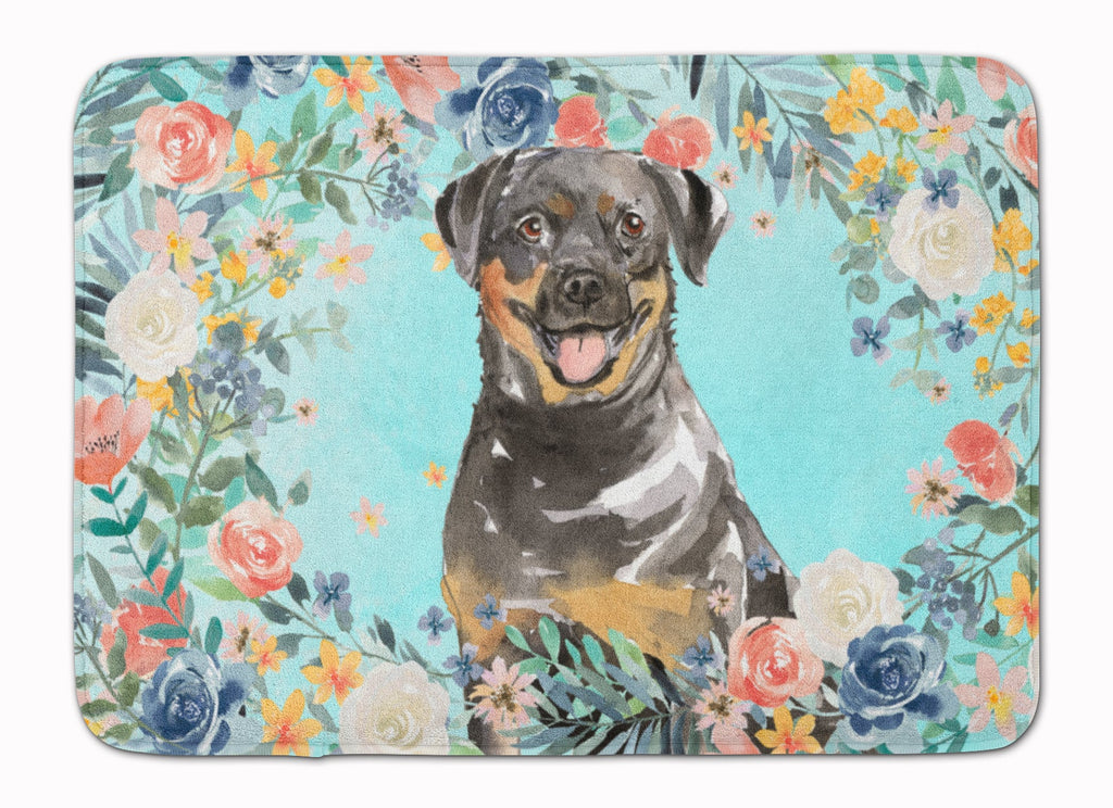 Rottweiler Memory Foam Kitchen Mat Machine Washable Anti-Fatigue Cushion Comfort Bath or Kitchen Rug