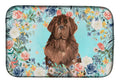 Newfoundland Dish Drying Mat Absorbent Dish Drying Mat Pad for Kitchen Counter Dish Drainer Mat for Countertop, 14 x 21", Multicolor