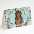 Newfoundland Greeting Cards Pack of 8 Blank Cards with Envelopes Whimsical A7 Size 5x7