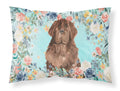 Newfoundland Standard Pillowcase Lightweight Super Soft Easy Care Decorative Artwork Pillowcase, Standard