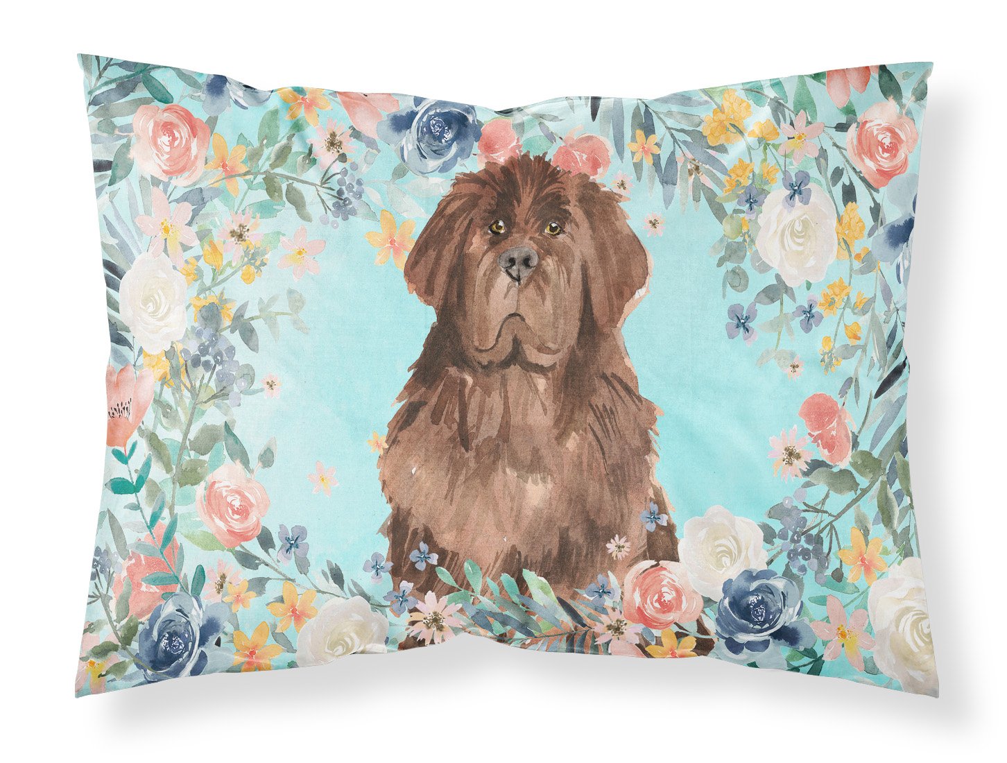 Newfoundland Standard Pillowcase Lightweight Super Soft Easy Care Decorative Artwork Pillowcase, Standard