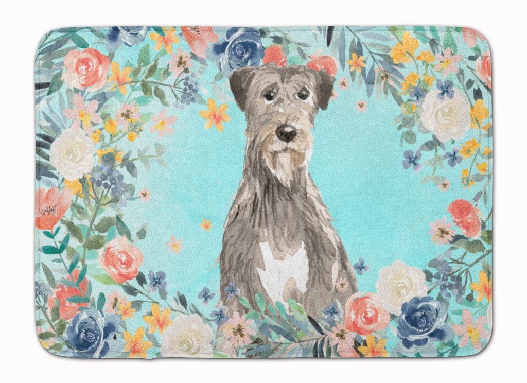 Irish Wolfhound Memory Foam Kitchen Mat Machine Washable Anti-Fatigue Cushion Comfort Bath or Kitchen Rug