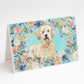 Goldendoodle Greeting Cards Pack of 8 Blank Cards with Envelopes Whimsical A7 Size 5x7