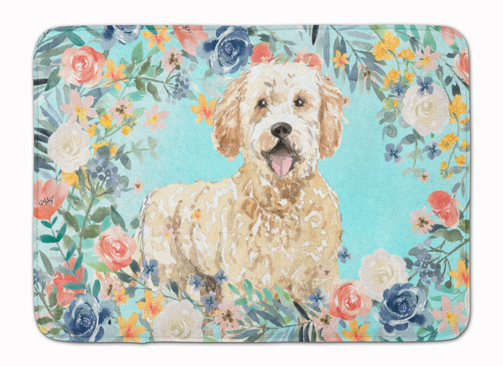 Goldendoodle Memory Foam Kitchen Mat Machine Washable Anti-Fatigue Cushion Comfort Bath or Kitchen Rug