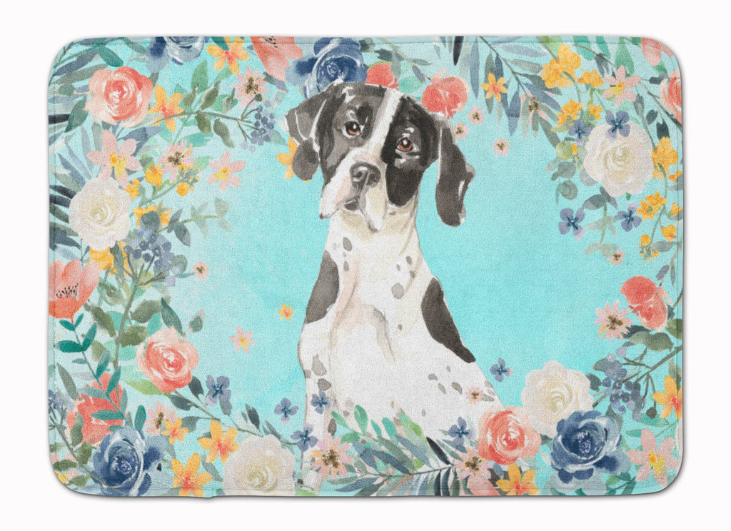 English Pointer Memory Foam Kitchen Mat Machine Washable Anti-Fatigue Cushion Comfort Bath or Kitchen Rug