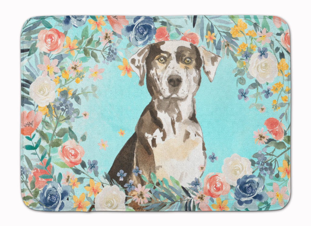 Catahoula Leopard Dog Memory Foam Kitchen Mat Machine Washable Anti-Fatigue Cushion Comfort Bath or Kitchen Rug