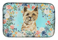 Cairn Terrier Dish Drying Mat Absorbent Dish Drying Mat Pad for Kitchen Counter Dish Drainer Mat for Countertop, 14 x 21", Multicolor