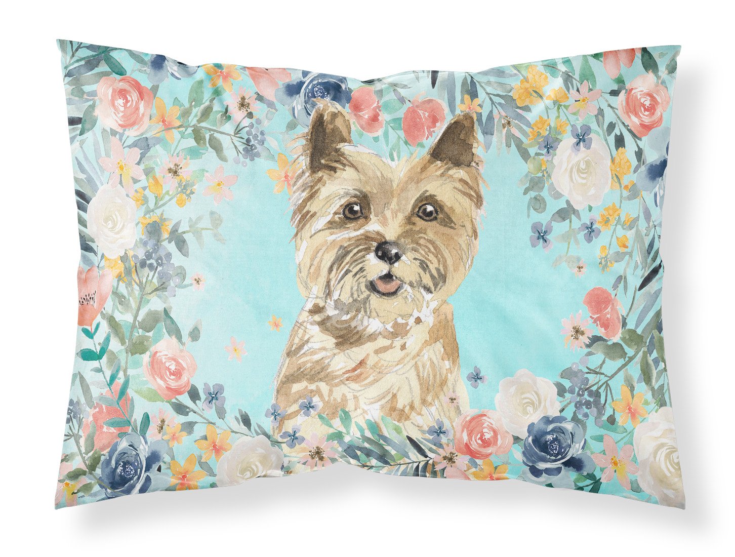 Cairn Terrier Standard Pillowcase Lightweight Super Soft Easy Care Decorative Artwork Pillowcase, Standard