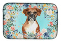 Boxer Dish Drying Mat Absorbent Dish Drying Mat Pad for Kitchen Counter Dish Drainer Mat for Countertop, 14 x 21", Multicolor