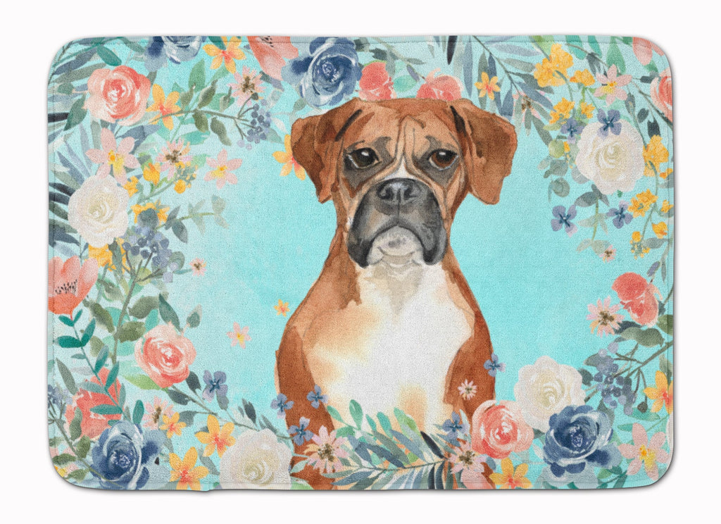 Boxer Memory Foam Kitchen Mat Machine Washable Anti-Fatigue Cushion Comfort Bath or Kitchen Rug
