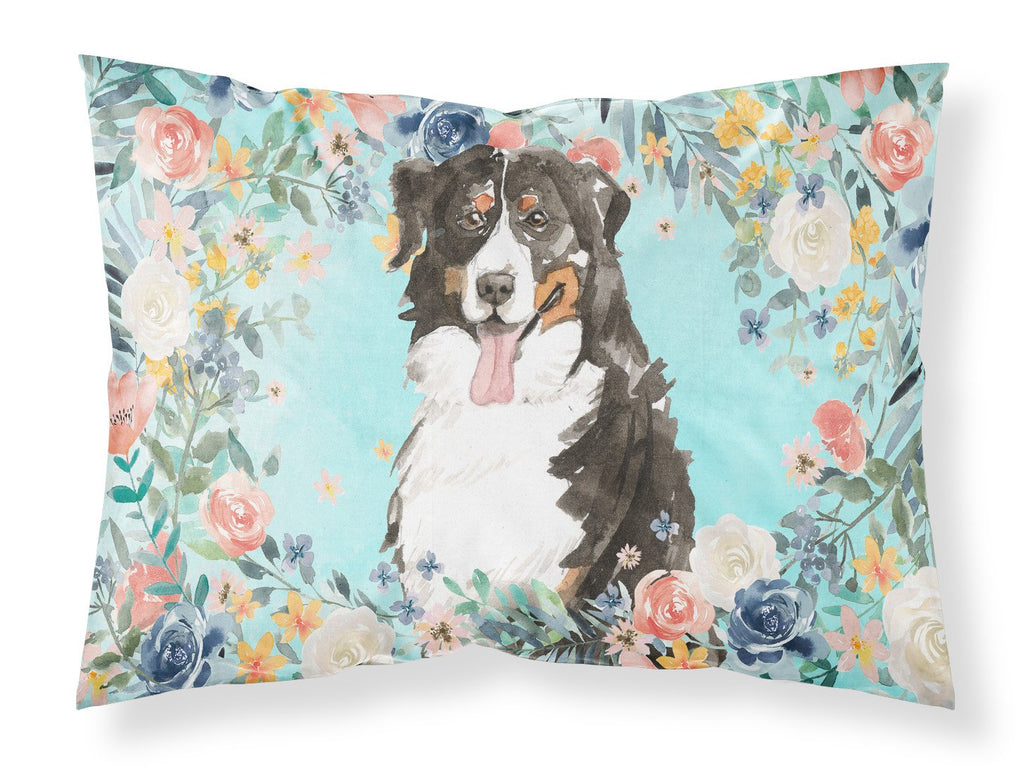 Bernese Mountain Dog Standard Pillowcase Lightweight Super Soft Easy Care Decorative Artwork Pillowcase, Standard