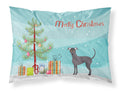 Argentine Pila Dog Christmas Tree Standard Pillowcase Lightweight Super Soft Easy Care Decorative Artwork Pillowcase, Standard