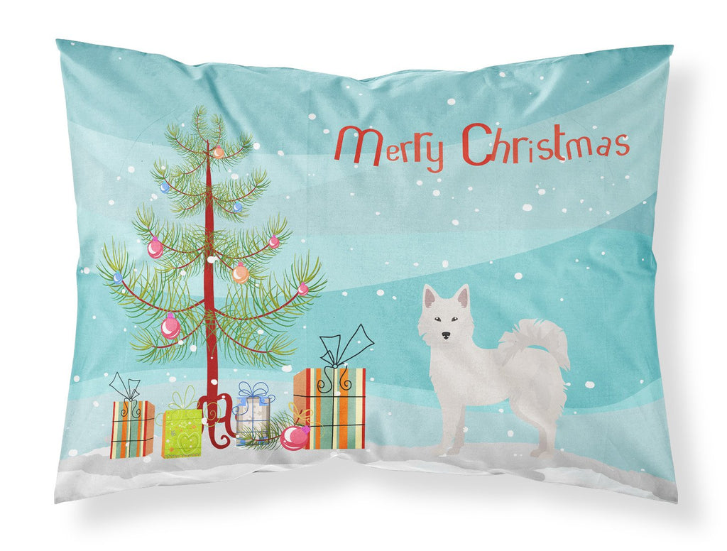 Danish Spitz Christmas Tree Standard Pillowcase Lightweight Super Soft Easy Care Decorative Artwork Pillowcase, Standard