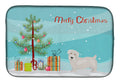 Glen of Imal Christmas Tree Dish Drying Mat Absorbent Dish Drying Mat Pad for Kitchen Counter Dish Drainer Mat for Countertop, 14 x 21", Multicolor