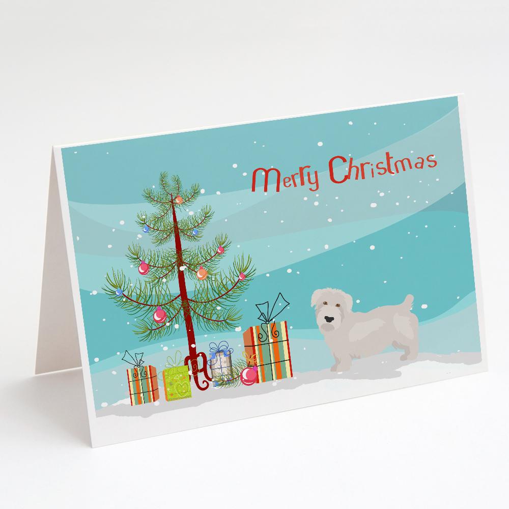 Glen of Imal Christmas Tree Greeting Cards Pack of 8 Blank Cards with Envelopes Whimsical A7 Size 5x7