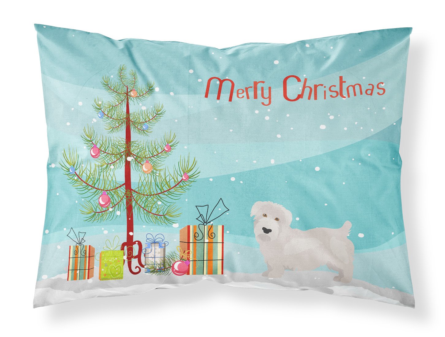 Glen of Imal Christmas Tree Standard Pillowcase Lightweight Super Soft Easy Care Decorative Artwork Pillowcase, Standard