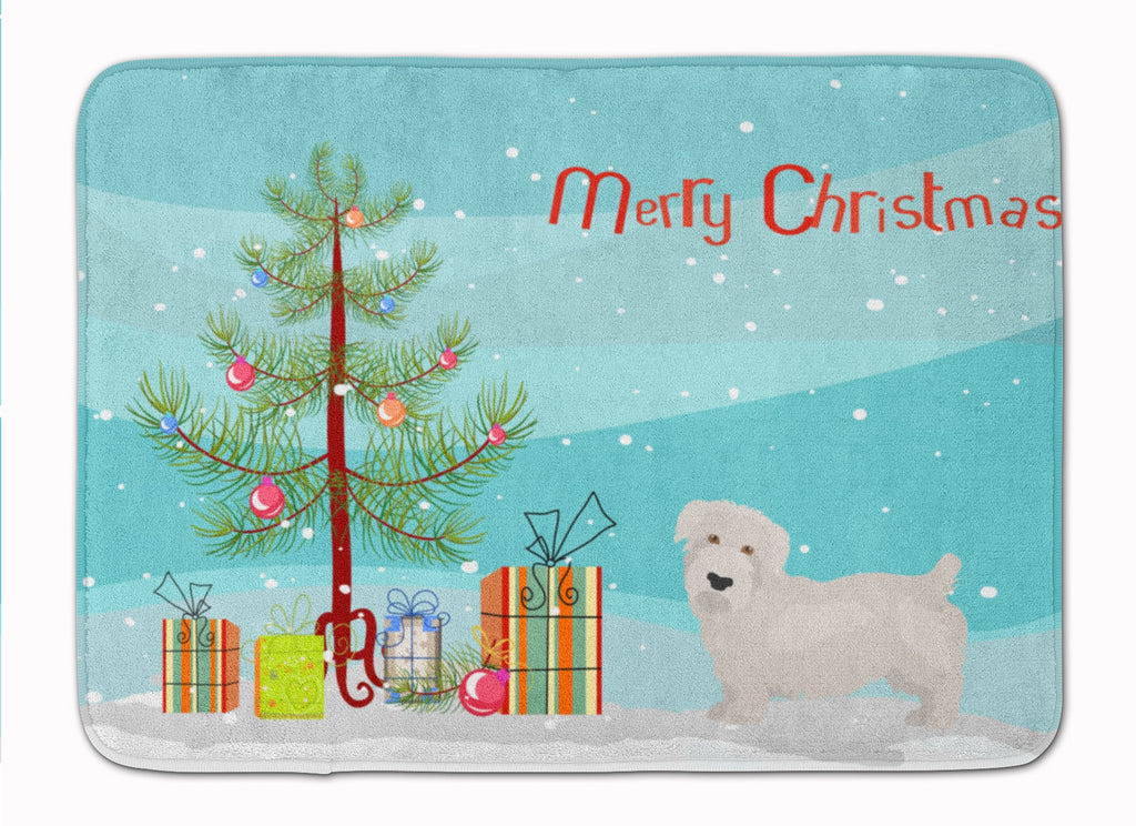 Glen of Imal Christmas Tree Memory Foam Kitchen Mat Machine Washable Anti-Fatigue Cushion Comfort Bath or Kitchen Rug