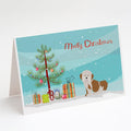 Havanese Christmas Tree Greeting Cards Pack of 8 Blank Cards with Envelopes Whimsical A7 Size 5x7