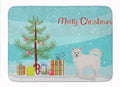 Italian Spitz Christmas Tree Memory Foam Kitchen Mat Machine Washable Anti-Fatigue Cushion Comfort Bath or Kitchen Rug