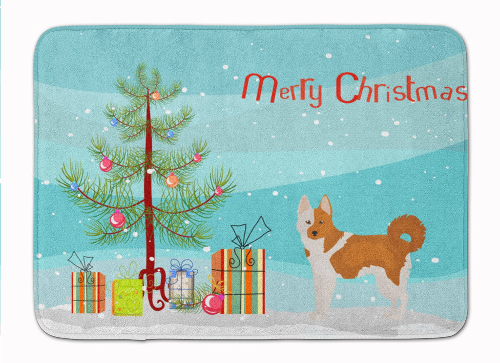 Nordic Spitz Christmas Tree Memory Foam Kitchen Mat Machine Washable Anti-Fatigue Cushion Comfort Bath or Kitchen Rug