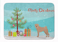Shar Pei Christmas Tree Memory Foam Kitchen Mat Machine Washable Anti-Fatigue Cushion Comfort Bath or Kitchen Rug