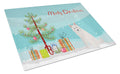 Danish Spitz Christmas Tree Cutting Board Tempered Glass Kitchen Cutting Surface, Heat Resistant Chopping, Non-Slip Feet, Food Prep & Serving