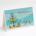 Dalmatian Christmas Tree Greeting Cards Pack of 8 Blank Cards with Envelopes Whimsical A7 Size 5x7