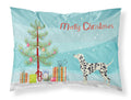 Dalmatian Christmas Tree Standard Pillowcase Lightweight Super Soft Easy Care Decorative Artwork Pillowcase, Standard