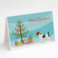 Jack Russell Terrier Christmas Tree Greeting Cards Pack of 8 Blank Cards with Envelopes Whimsical A7 Size 5x7