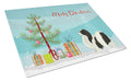 Japanese Chin Christmas Tree Cutting Board Tempered Glass Kitchen Cutting Surface, Heat Resistant Chopping, Non-Slip Feet, Food Prep & Serving