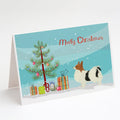 Papillon Christmas Tree Greeting Cards Pack of 8 Blank Cards with Envelopes Whimsical A7 Size 5x7