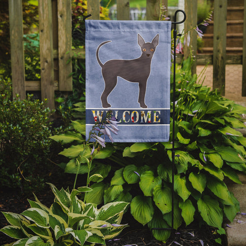 Abyssinian or African Hairless Dog Welcome Garden Flag Mailbox Decorative Yard Banner Outside Patio Artwork for Flower Beds, Garden Size, Multicolor