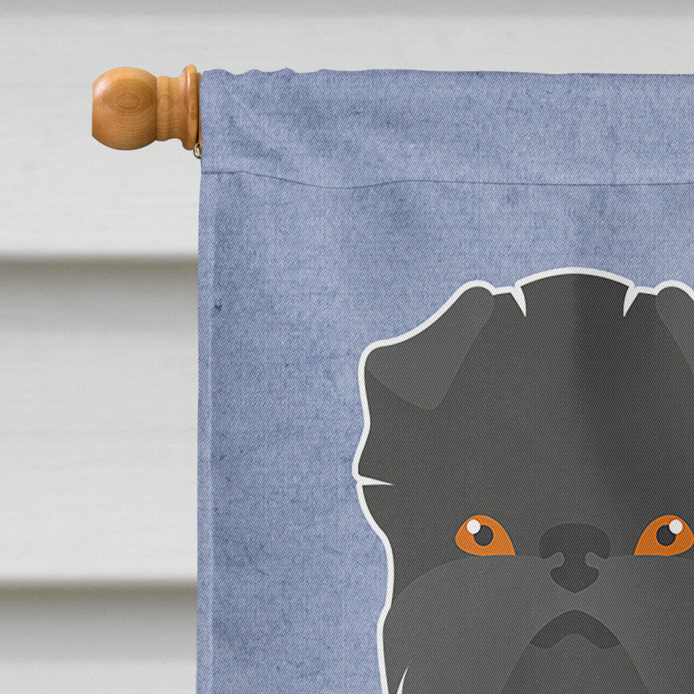 Affenpinscher Welcome House Flag 28x40 Porch Sleeve Pole Decorative Outside Yard Banner Artwork Wall Hanging, Polyester