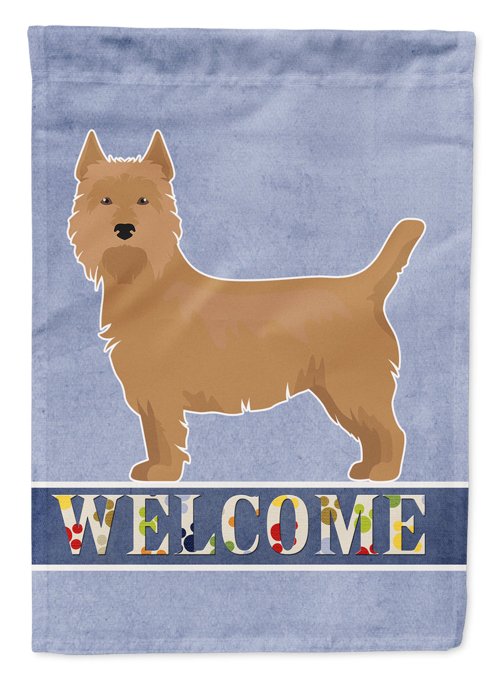 Airedale Terrier Welcome House Flag 28x40 Porch Sleeve Pole Decorative Outside Yard Banner Artwork Wall Hanging, Polyester
