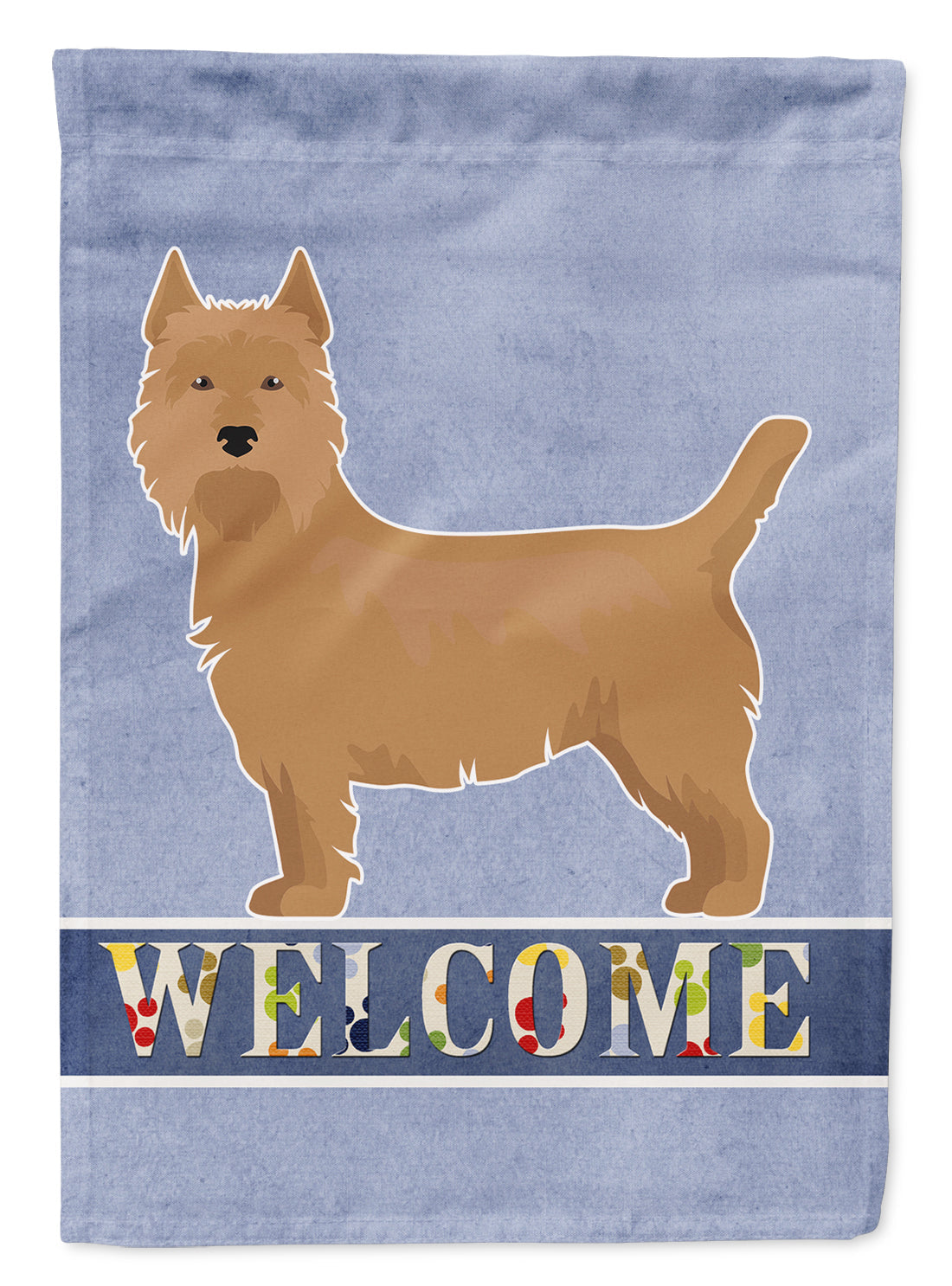 Airedale Terrier Welcome House Flag 28x40 Porch Sleeve Pole Decorative Outside Yard Banner Artwork Wall Hanging, Polyester