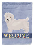 Glen of Imal Welcome House Flag 28x40 Porch Sleeve Pole Decorative Outside Yard Banner Artwork Wall Hanging, Polyester