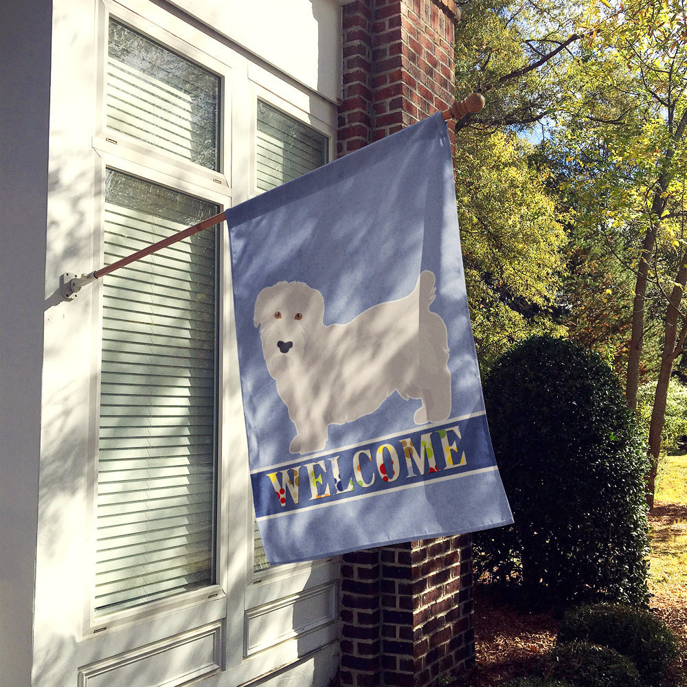 Glen of Imal Welcome House Flag 28x40 Porch Sleeve Pole Decorative Outside Yard Banner Artwork Wall Hanging, Polyester