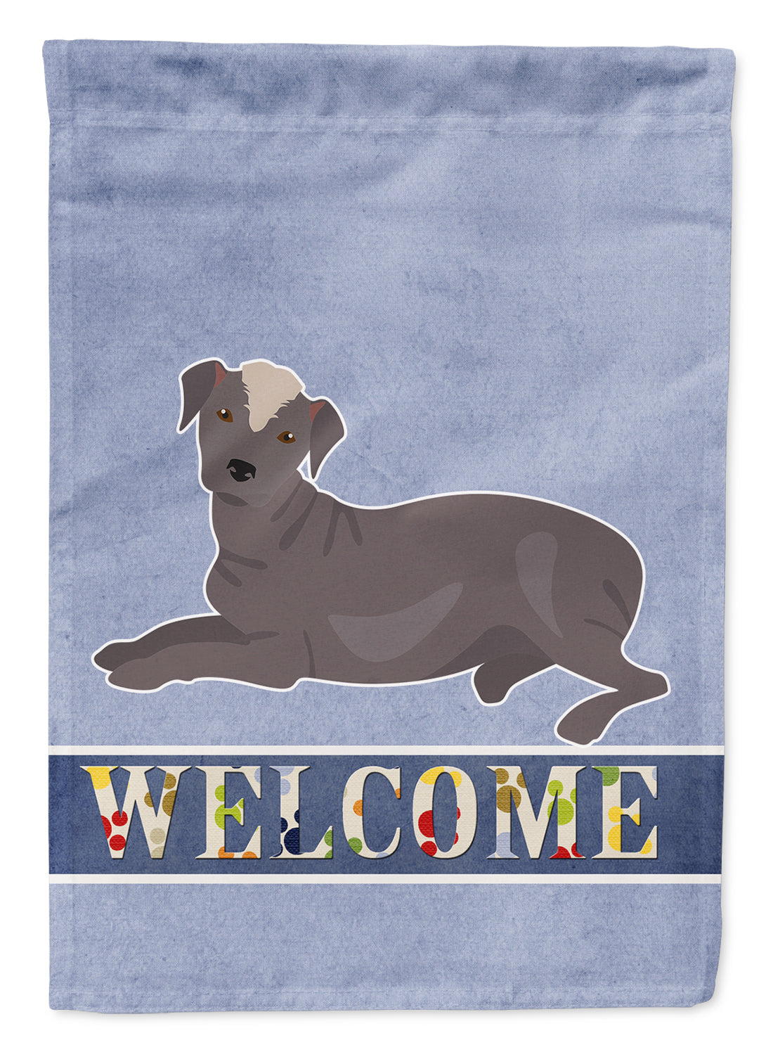 Ecuadorian Hairless Dog Welcome House Flag 28x40 Porch Sleeve Pole Decorative Outside Yard Banner Artwork Wall Hanging, Polyester