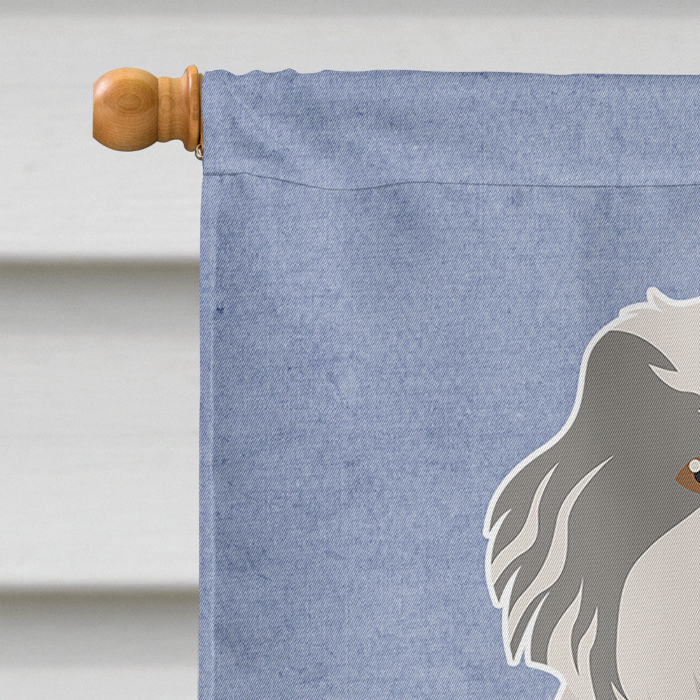 Odis Odessa Domestic Ideal Dog Welcome House Flag 28x40 Porch Sleeve Pole Decorative Outside Yard Banner Artwork Wall Hanging, Polyester