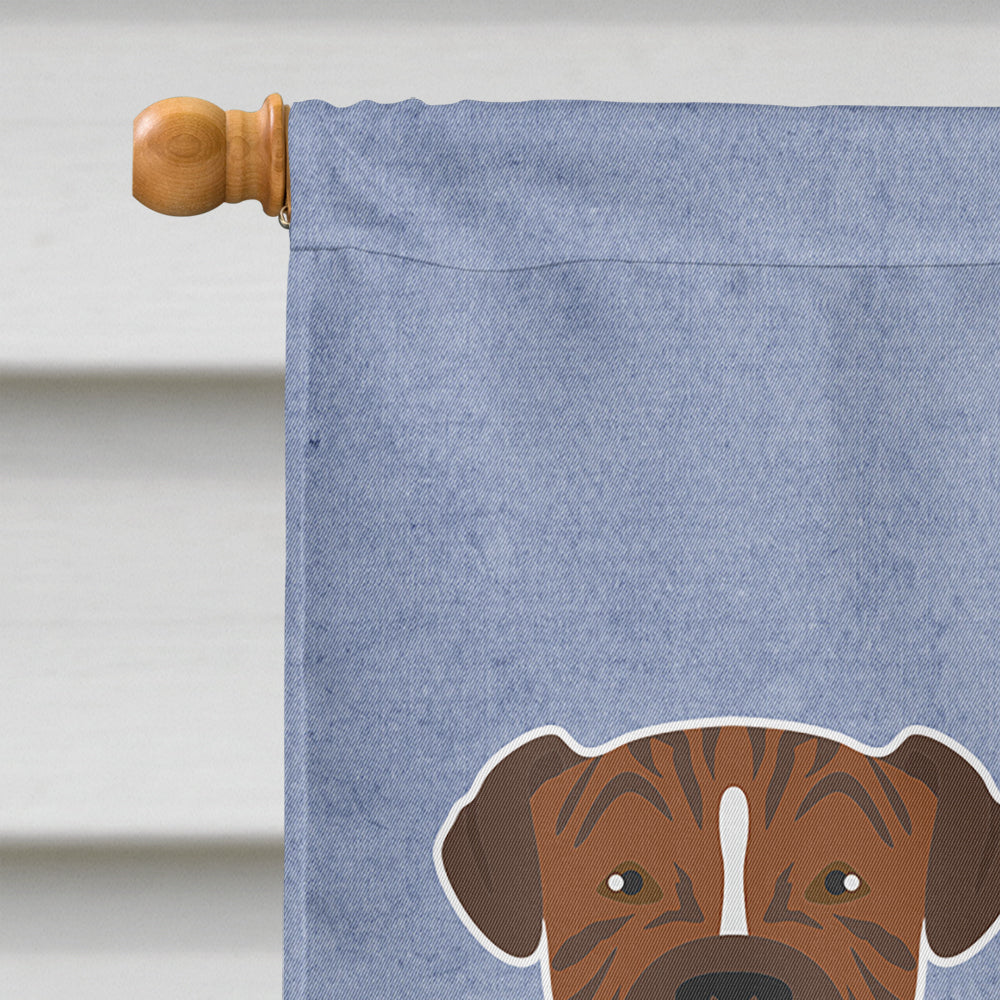 Bullboxer Welcome House Flag 28x40 Porch Sleeve Pole Decorative Outside Yard Banner Artwork Wall Hanging, Polyester