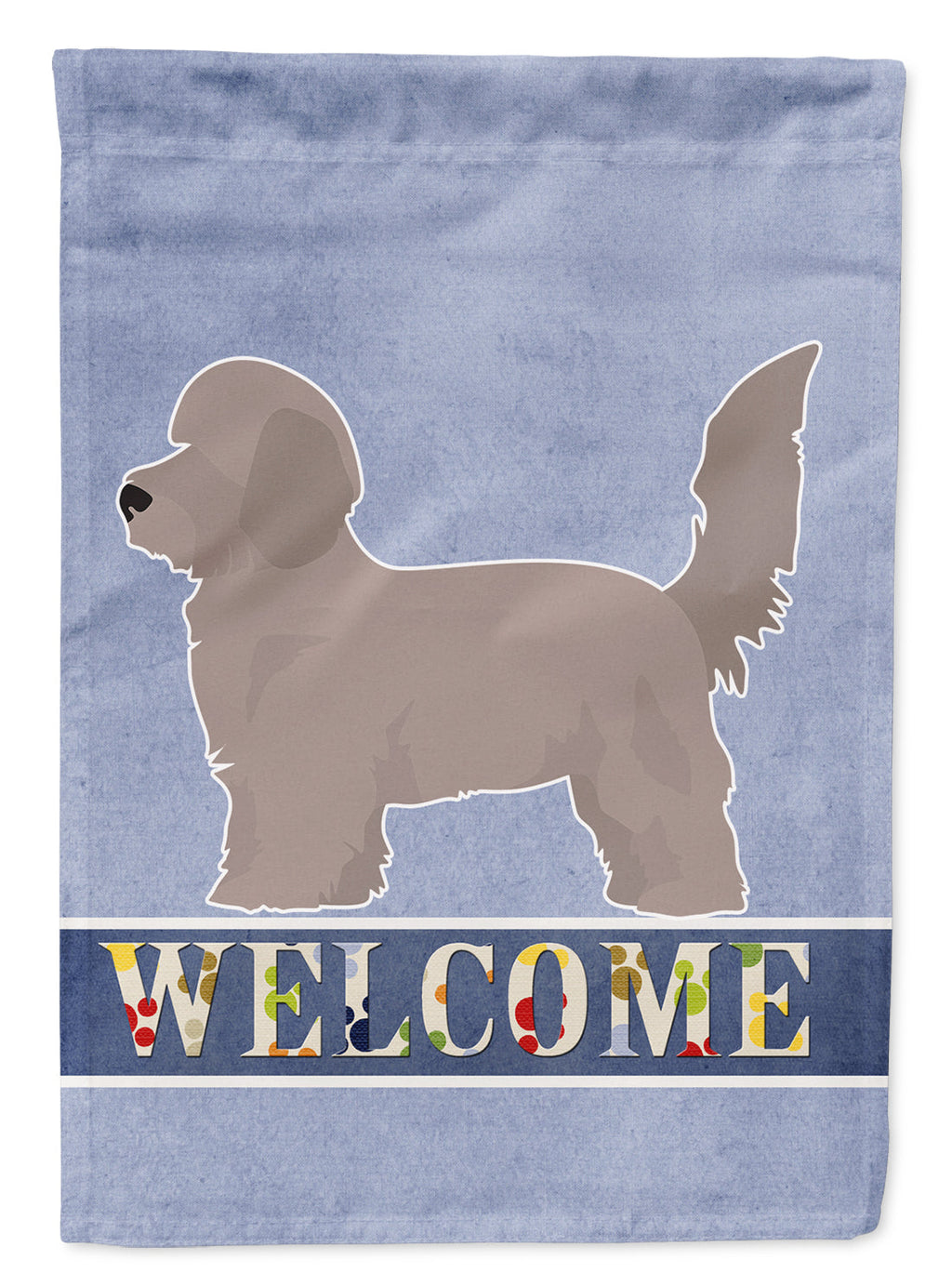 Doxiepoo Welcome House Flag 28x40 Porch Sleeve Pole Decorative Outside Yard Banner Artwork Wall Hanging, Polyester